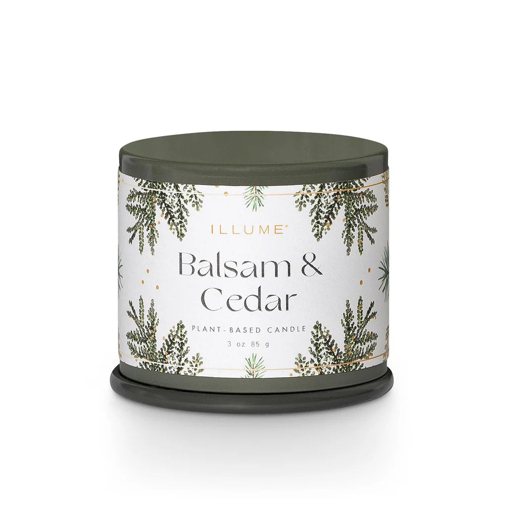 Balsam & Cedar Soy Candle 3oz