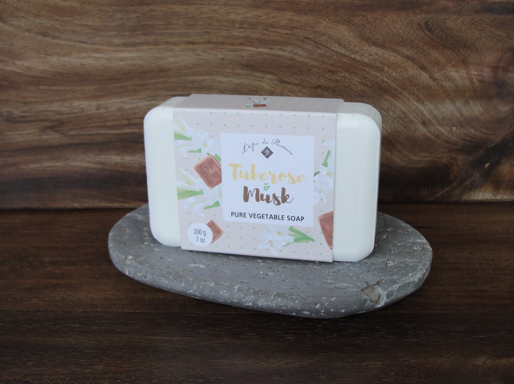 Tuberose & Musk French Soap