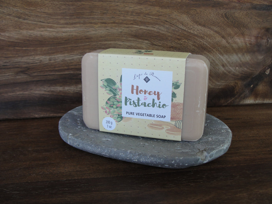 Honey & Pistachio French Soap